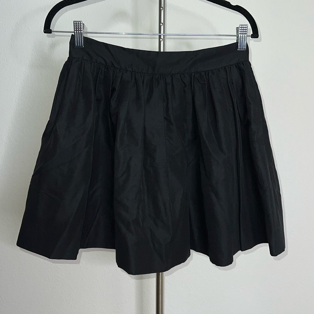 Kate Spade A-Line Cotton Silk Blend Skirt